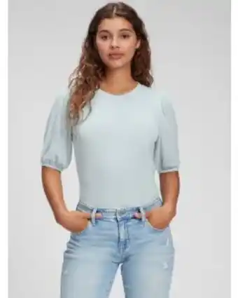 GAP Polo manga corta puff mujer oferta