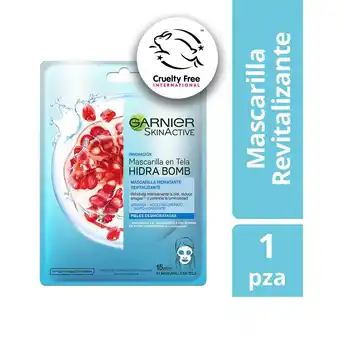 Tottus Mascarilla revitalizante para ojos hidra bomb 1 unidad oferta