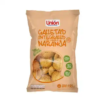 Tottus Galletas integrales sabor naranja unión oferta