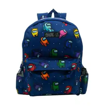 Tottus Mochila full print among us oferta