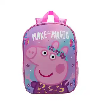 Tottus Set mochila + lonchera peppa pig oferta