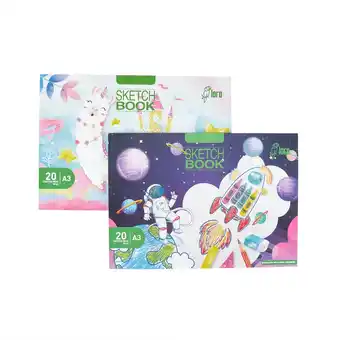 Tottus Cuaderno de dibujo sketch a3 engo 20hj dis loro oferta