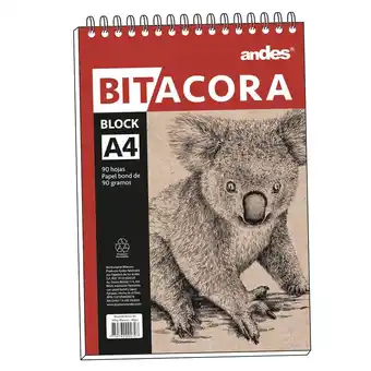 Tottus Block bitacora a4 90 hojas 90gr tapa dura oferta