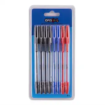 Tottus Set lapiceros x 8 un lapiceros oferta