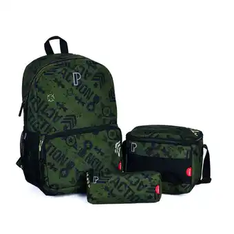 Tottus Set mochila + lonchera + cartuchera maracay foss oferta