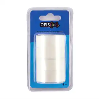 Tottus Cintas transparentes x 4un ofiscool oferta