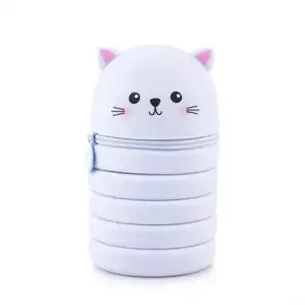 Tottus Cartuchera silicona gato oferta