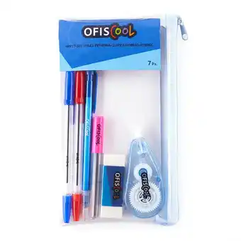 Tottus Set utiles portamina + 2 lapices + borrador + corrector oferta