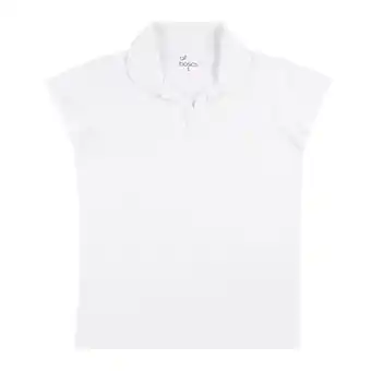 Tottus Polo spandex cuello johnny mujer m blanco oferta
