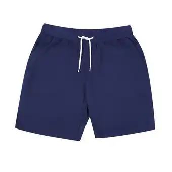 Tottus Short franela hombre m azul marino oferta