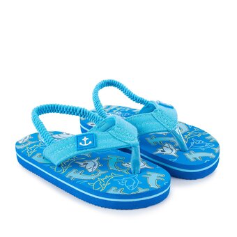 Tottus Slap pita niño 23 azul marino oferta