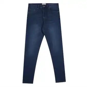 Tottus Jean skinny hombre 34 azul oferta