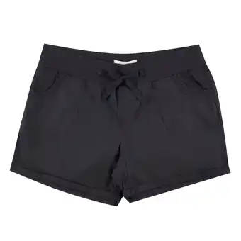 Tottus Short color entero mujer s negro oferta