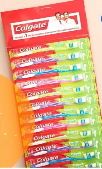 Makro Colgate Cepillo Dental Premier Clean Tira x 12 Unids oferta