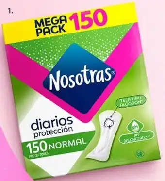 Makro Nosotras Protectores Diarios Normal 150Unids oferta