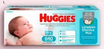Makro Huggies Toallitas Húmedas Limpieza Efectiva 640 Unids oferta