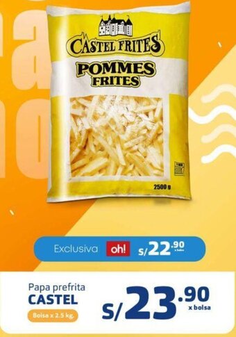 Makro Castel Papa Prefrita 2,5kg oferta