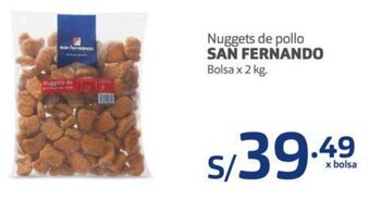 Makro San Fernando Nuggets de Pollo 2kg oferta