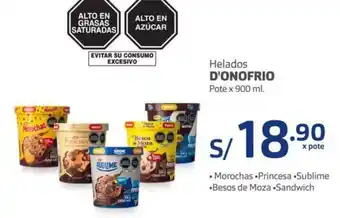 Makro D'Onofrio Helados 900ml oferta