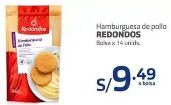 Makro Redondos Hamburguesa de Pollo Bolsa de 14 Unids oferta