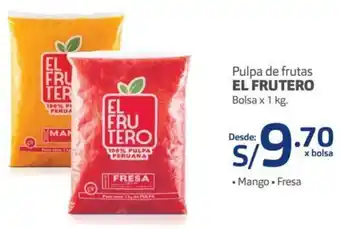Makro El Frutero Pulpa de Frutas 1kg oferta