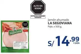 Makro La Segoviana Jamón Ahumado 500g oferta