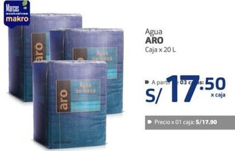 Makro Aro Agua 20L oferta