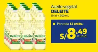 Makro Deleite Aceite Vegetal 900ml oferta