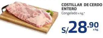 Makro Costillar de Cerdo Entero oferta