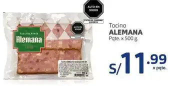 Makro Alemana Tocino 500g oferta