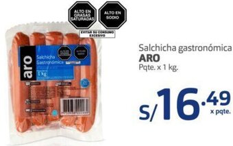 Makro Aro Salchicha Gastronómica 1kg oferta