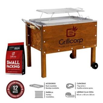 Maestro Caja china junior premium + parr varillas inoxidables + carbón 2kg oferta