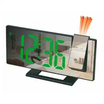 Maestro Reloj proyector digital led espejo oferta