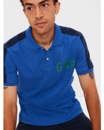 GAP Polo pique logo hombre oferta