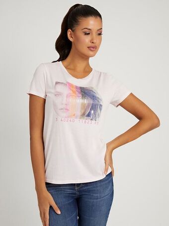 Guess Camiseta estampado frontal oferta