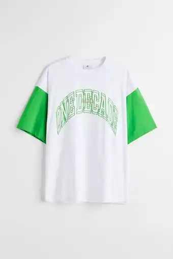 H&M Polo de algodón oversized fit oferta
