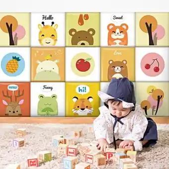 Maestro Pack x 6 panel de pared para niños adhesivo sticker 3d oferta