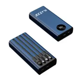 Maestro Power bank 200000mah 4 cables incorporado usb tipoc microusb lightning oferta