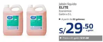 Makro Elite Jabón Líquido 5L oferta