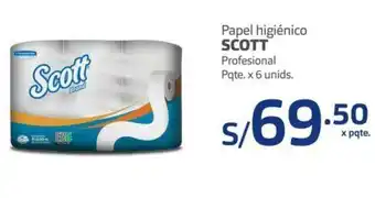 Makro Scott Papel Higiénico 6 Unids oferta