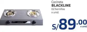 Makro Blackline Cocineta 02 Hornillas oferta