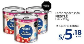Makro Nestlé Leche Condensada 393g oferta