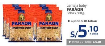 Makro Faraon Lenteja Baby 500g oferta