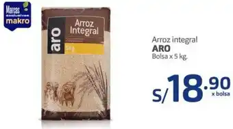 Makro Aro Arroz Integral 5kg oferta