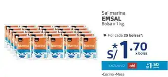 Makro Emsal Sal Marina 1kg oferta