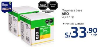 Makro Aro Mayonesa Base 4kg oferta