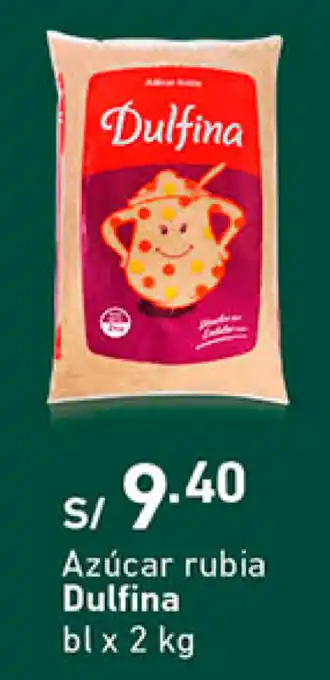 Plaza Vea Dulfina Azúcar Rubia 2kg oferta