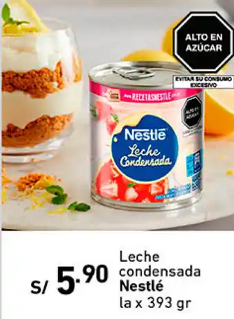 Plaza Vea Nestlé Leche Condensada 393g oferta