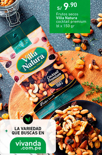 Plaza Vea Villa Natura Frutos Secos 150g oferta