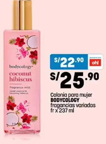 Plaza Vea Bodycology Colonia para Mujer 237ml oferta
